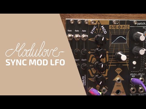 Modulove SYNTH MOD LFO and SCoPE (Demo Jam)