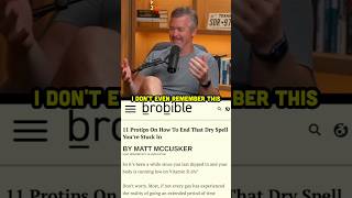 Matt Mccusker Used To Write Blogs For "Bro Bible