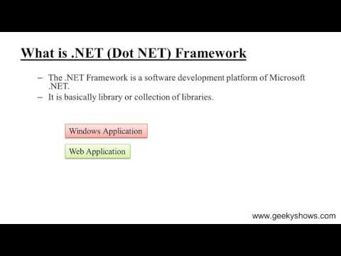 What is NET Framework Hindi