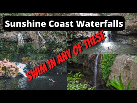 BEST SUNSHINE COAST WATERFALLS FOR SWIMMING | Day Trips near Brisbane | South East Queensland
