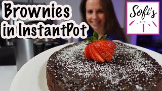 🍫 Ultimate Fudgy Brownies in pressure cooker: Rich, Easy, and Delicious! Instant Pot, Crockpot
