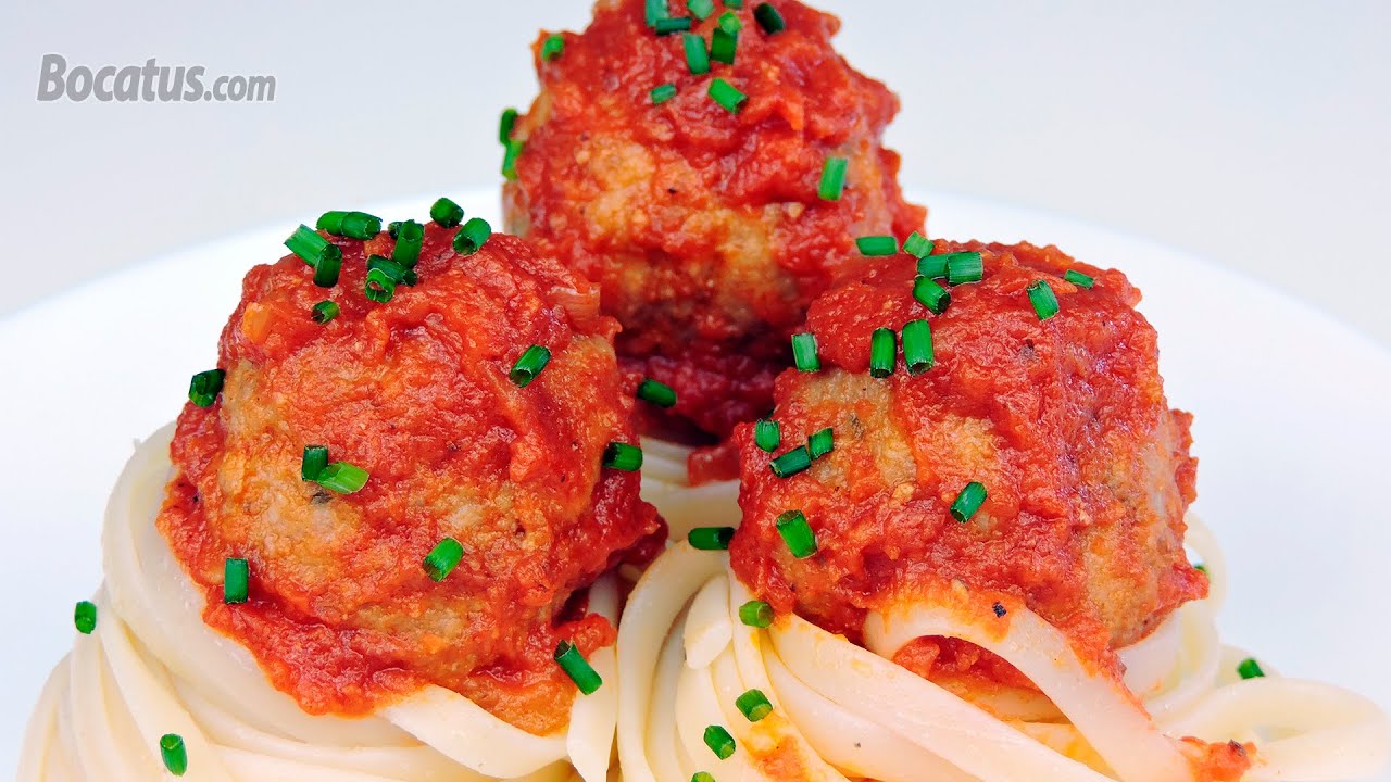 Las Albóndigas con Tomate más tiernas y jugosas