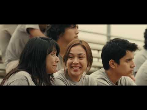 McFarland, USA trailer shot of Jim White watching his team at the state cross-country meet