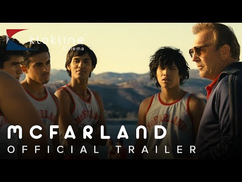 McFarland, USA trailer image of cross-country team running through California fields