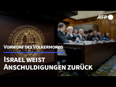 Völkermord-Prozess: Israel weist Vorwurf entschieden zurück | AFP