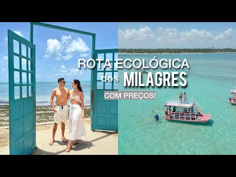 SÃO MIGUEL DOS MILAGRES, ALAGOAS 2026 | Rota ecológica com preços, Maragogi, viagem em família!