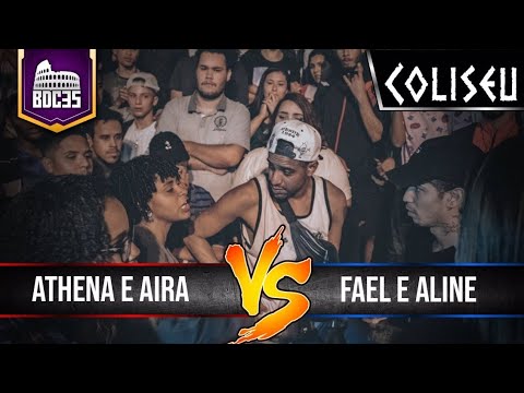 FAEL E ALINE (DF) AIRA E ATHENA - 1° FASE - BATALHA DO COLISEU EDIÇÃO #35