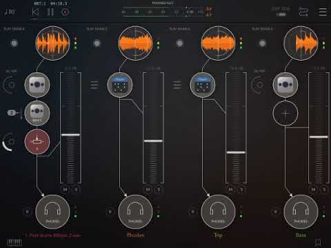 WoodStepper demo for audio as source