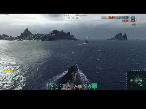 World of Warships - Neustrashimy - 2.7K base XP