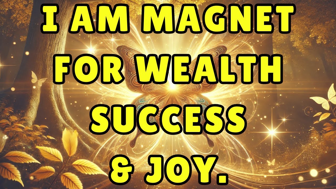 Positive Affirmations for success, wealth and happiness I Morning Positive Affirmations