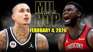 [검증마트] 2월05일 밀워키 뉴올리언즈 NBA 하이라이트