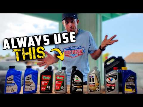 It's All Marketing! How To Choose The Right Engine Oil