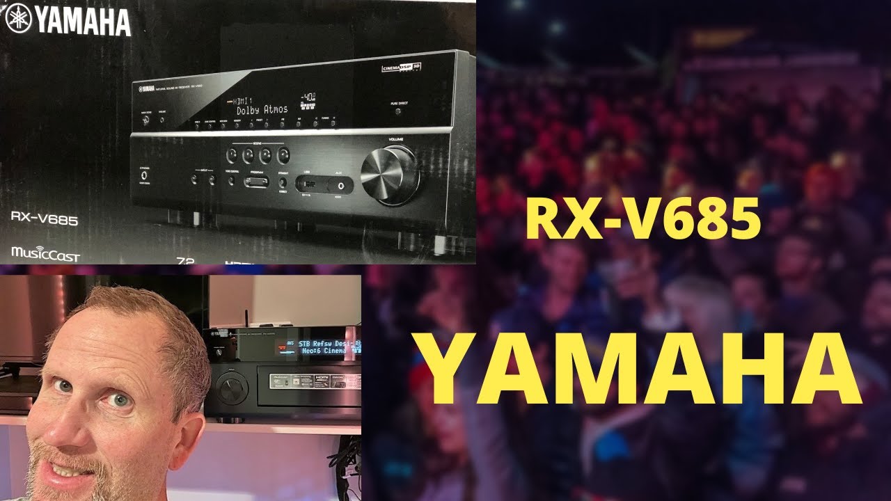 video Amply xem phim Yamaha RX-V685 chính hãng 0