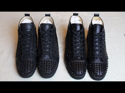 Real vs Fake Guide: Christian Louboutin Louis Flat Calf Spikes | Authentic vs Replica Louboutin Video