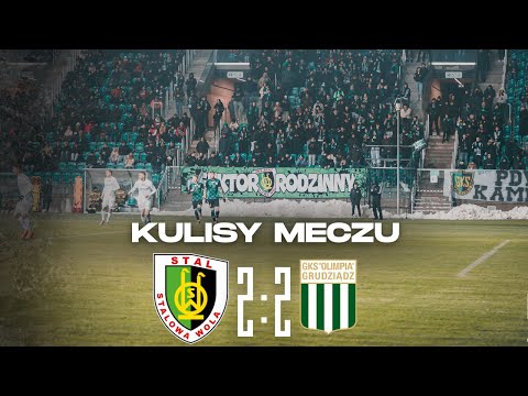 OSTATNI MECZ ROKU PRZY HUTNICZEJ┃Kulisy: Stal Stalowa Wola - Olimpia Grudziądz