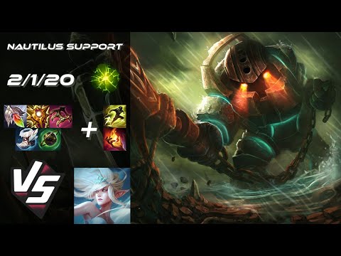 SUPPORT Nautilus vs Janna - NA Grandmaster Patch 25.23