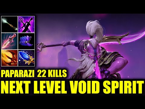 🔥 NEXT LEVEL VOID SPIRIT 22 KILLS - Top China Player - Paparazi灬 - Dota 2 Pro Game Highlights