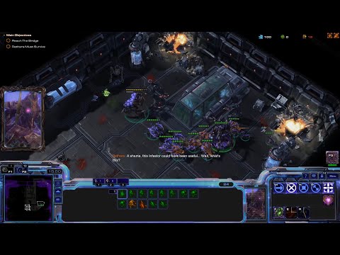 StarCraft 2 The Swarms Control Campaign Mission 6 - Freedoms Test