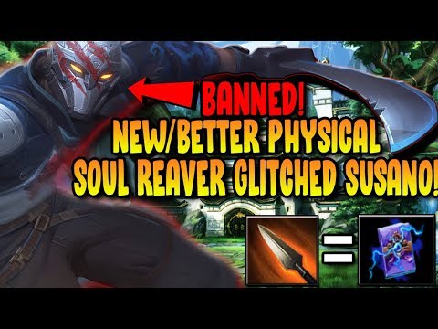 THIS NEW PHYSICAL SOUL REAVER GOT SUSANO DISABLED IN RANKED! - Masters Ranked Duel - SMITE