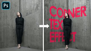 How to create a Corner Text effect in Adobe Photoshop