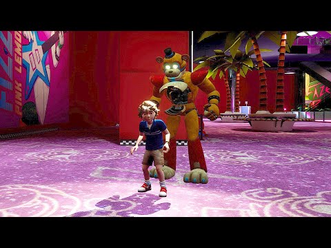 What Gregory looks like going in & out of Freddy - FNAF Security Breach