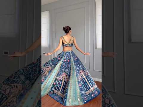 A lehenga straight out of a fairytale 🪽 #lehengacholi #festivewear #weddingoutfitinspo