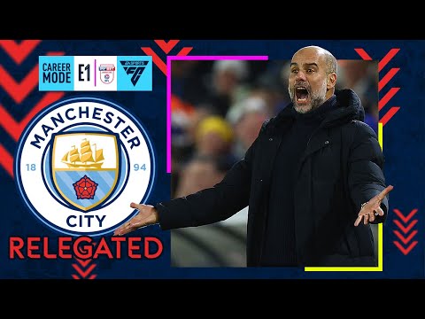 RELEGATED to LEAGUE 2! 🔻 Can Pep get us PRMOTED?! | WHAT IF Man City were RELEGATED | FC24
