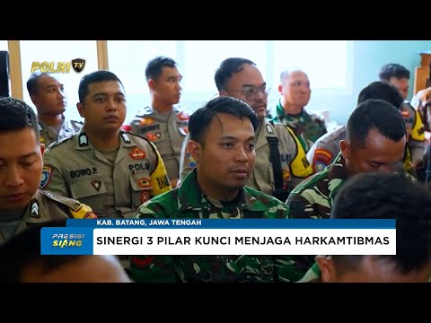 KAPOLRES BATANG, BUPATI DAN DANDIM KOMPAK PERKUAT SINERGI TIGA PILAR DUKUNG HARKAMTIBMAS