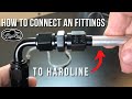 HOW TO AN FITTINGS TO HARDLINE