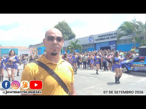 HASTEAMENTO DAS BANDEIRAS 2026, SETE DE SETEMBRO NA CIDADE DE CACIMBA DE DENTRO-PB.