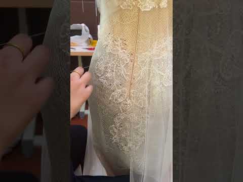 Love of a needle and the lace