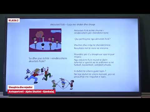 e Mesimi Klasa 2 - 2146 Shoqëria dhe mjedisi - Autoportreti