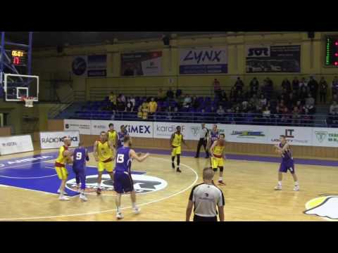 KB Košice - BK 04 AC LB Spišská Nová Ves (27. kolo Eurovia SBL 2016/2017)
