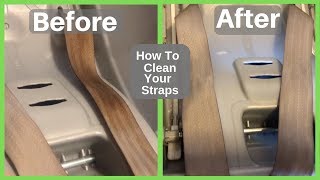 How To Clean Your Car Seat Straps