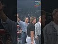 Jean Claude Van Damme Chuck Norris Celebrate With Goldberg