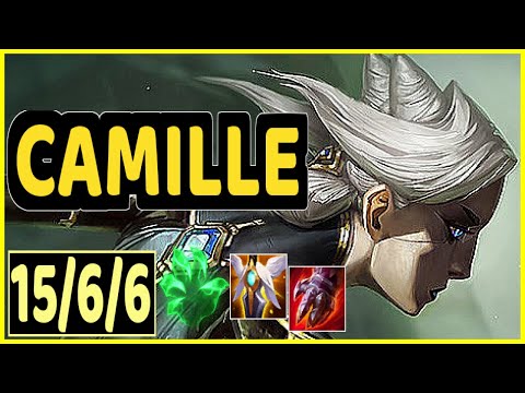 CAMILLE VS TRUNDLE - 15/6/6 KDA TOP GAMEPLAY