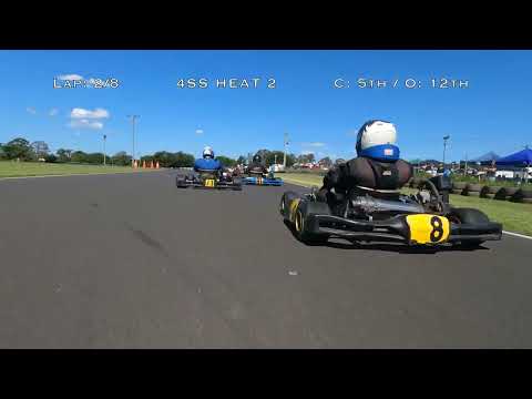 4SS Heat 2 at Butterfly Farm Indy 800 Kart Track - 26/10/24