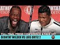 THE FULL DEONTAY WILDER VS LUIS ORTIZ 2 FINAL PRESS CONFERENCE AND FACE OFFS
