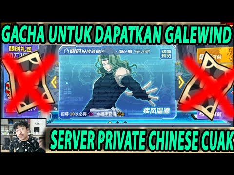🔥🔥GACHA UNTUK DAPATKAN GALEWIND [RAJANYA STOPER & WAJIB GACHA] - ONE PUNCH MAN:The Strongest
