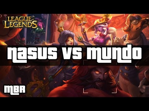 Archduke Nasus Vs Dr.Mundo (Grasp Of The Undying) | League Of Legends | HD