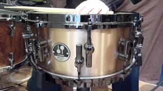 Video thumbnail for Sonor Artist Series Bronze Snare 14" x 6" - Demo [HD] by SkylarkMusicStudios