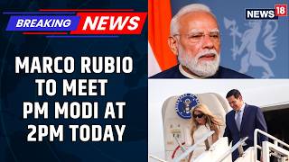 Download lagu BREAKING: US Secretary Marco Rubio Will Meet With PM Modi Today In The Afternoon | News18 mp3