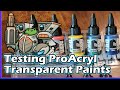 Testing Out Monument Hobbies Pro Acryl Transparent Paint Set