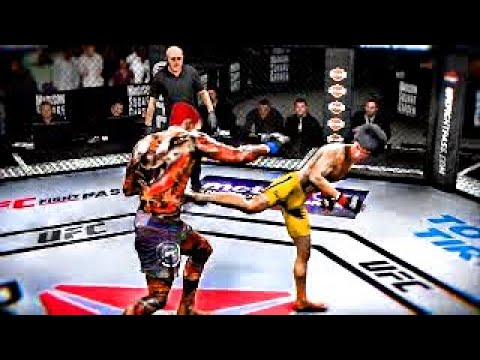 Bruce Lee vs. Dragon (EA Sports UFC 3) - K1 Rules