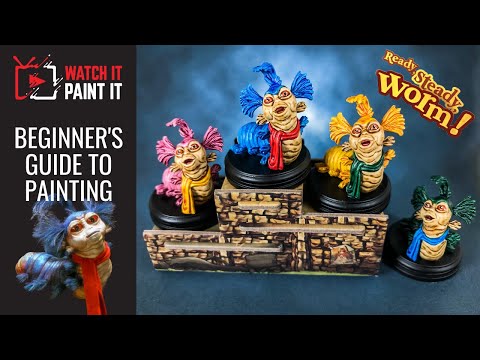 Painting a whole board game in under an hour! Complete Guide - Ready, Steady, Worm!