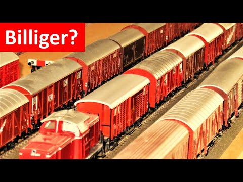 Billiger! Mach' Deine Modellbahn bezahlbarer!