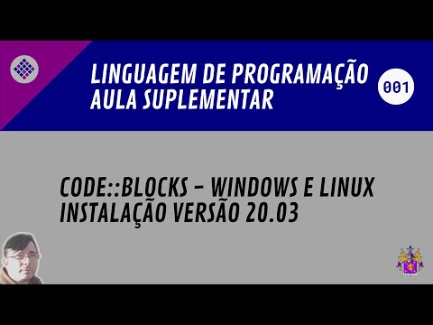 1 - Obtenção e instalação CodeBlocks com GCC no Win e Linux