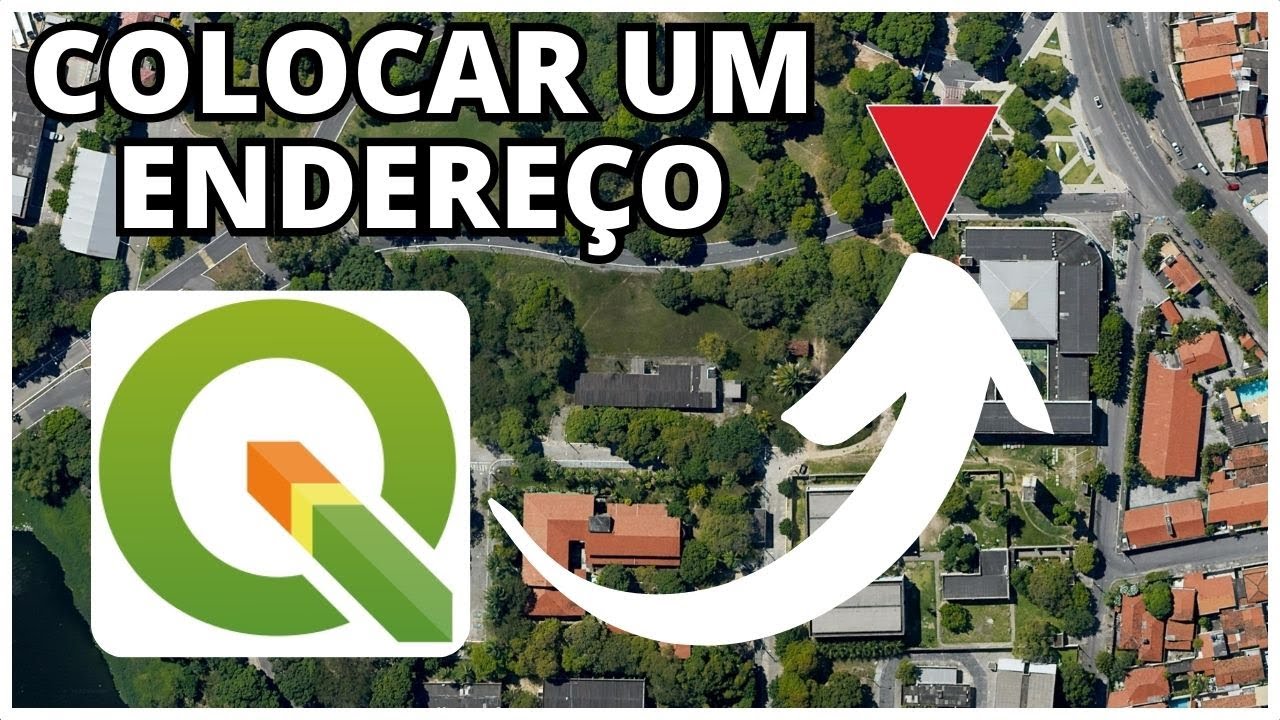 ADICIONAR ENDEREÇO NO QGIS E TRANSFORMAR EM ARQUIVO GEORREFERENCIADO (SHAPEFILE)