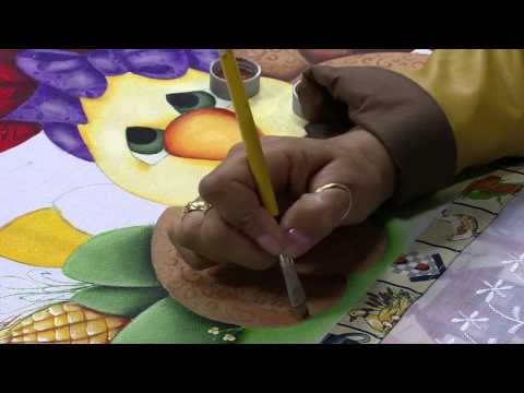 Mulher.com 30/06/2014 - Galinha Country Pint Tecido por Lilinha Silva