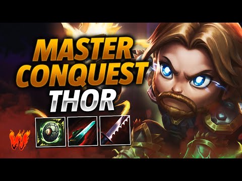 THOR, DESTROZANDO DESDE LO MAS ALTO - Warchi - Smite Master Conquest
